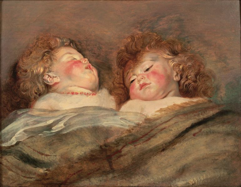 Rubens Two Sleeping Children